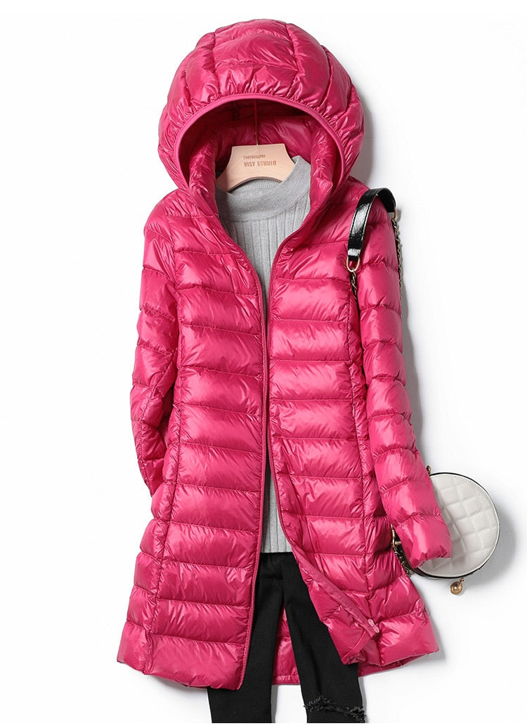 Women's Ultralight Casual Jacket for Winter and Between Seasons