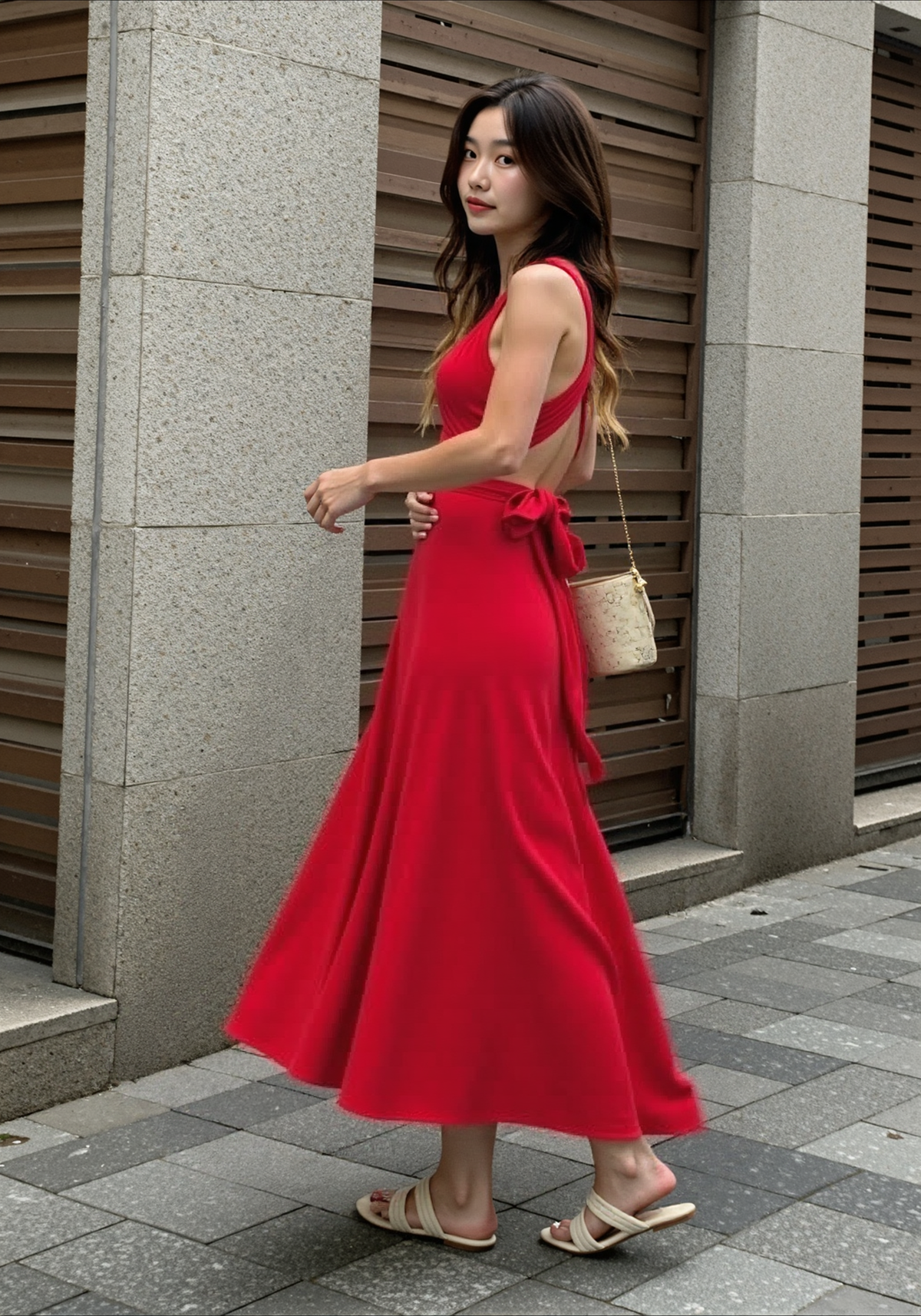 Women's Long Club Dress for Parties and Evenings Out