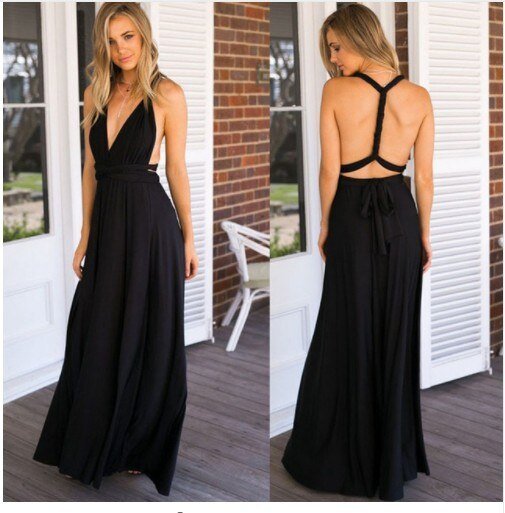 Women's Long Club Dress for Parties and Evenings Out