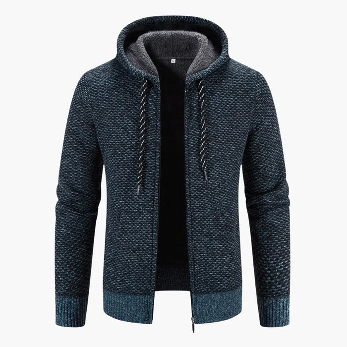 Hochwertiger Kapuzen-Cardigan Modern und bequem für Herren