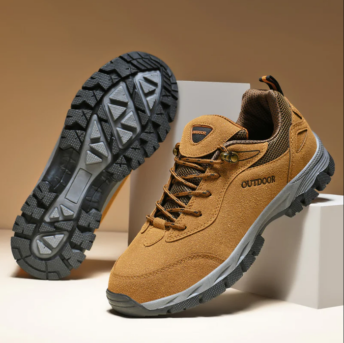 Heren-wandelschoenen voor buiten met ergonomische zool