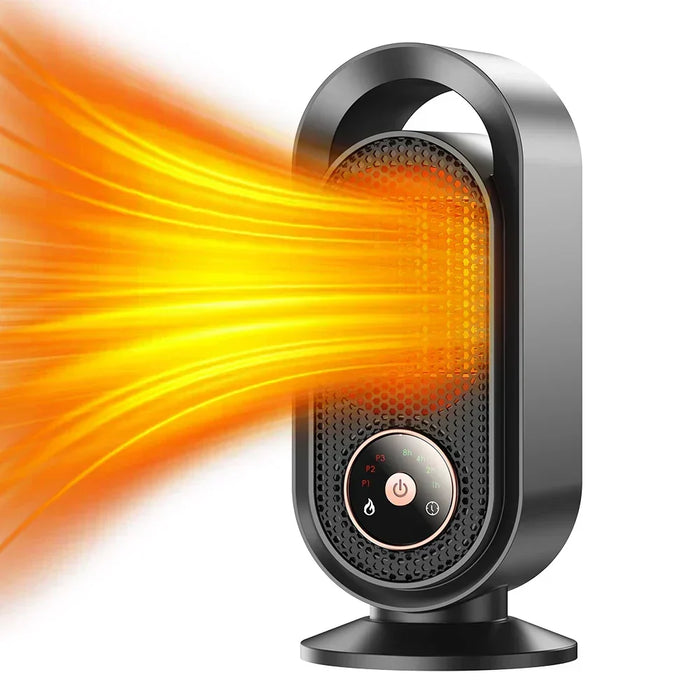 Mini-chauffage WarmBreeze – Chauffage soufflant portable de 1000W pour bureau et pièce
