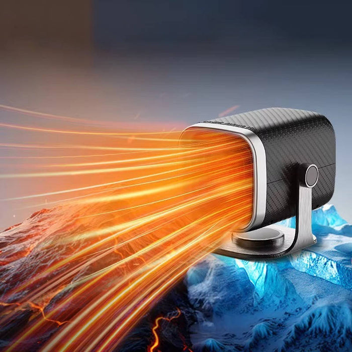Chauffage et dégivreur de voiture portable 12 V/24, 120 W et 150 W, avec ventilateur en céramique à chauffage rapide pour désembuer le pare-brise