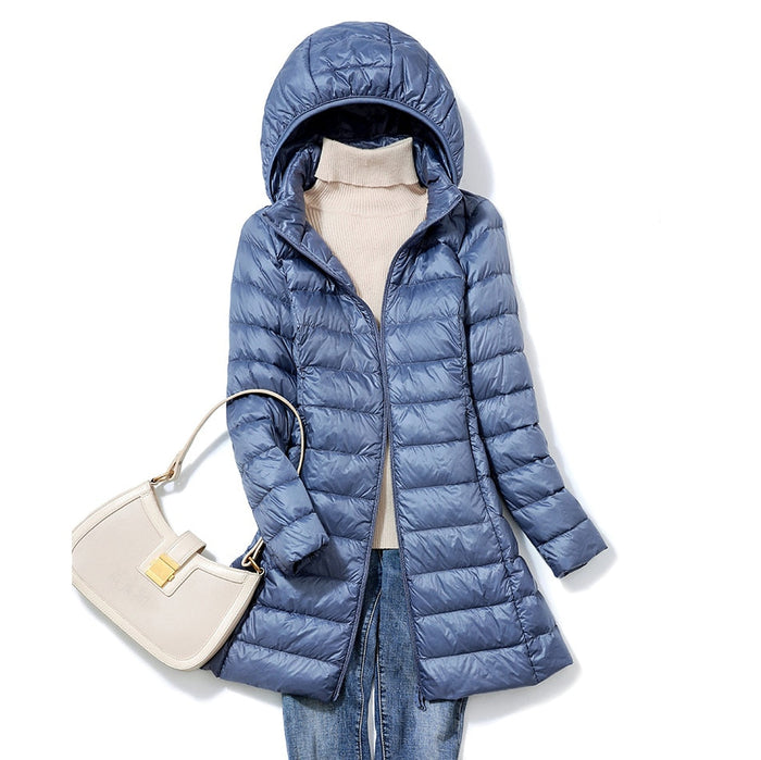 Ultraleichte Freizeitleichtjacke für Damen für Winter und Übergangszeit