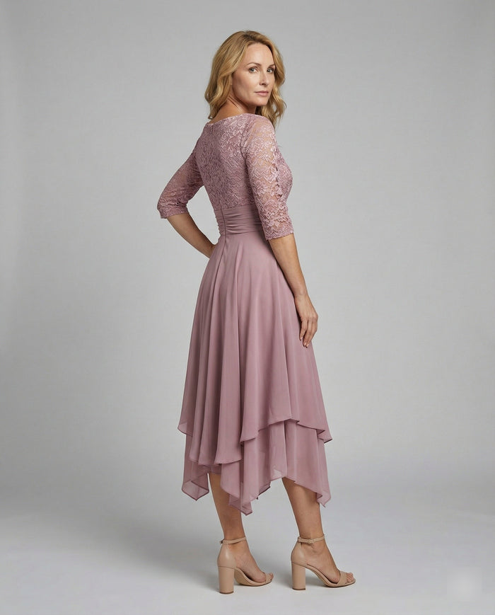 Vestido de corte holgado para mujer con elasticidad ligera para cualquier ocasión