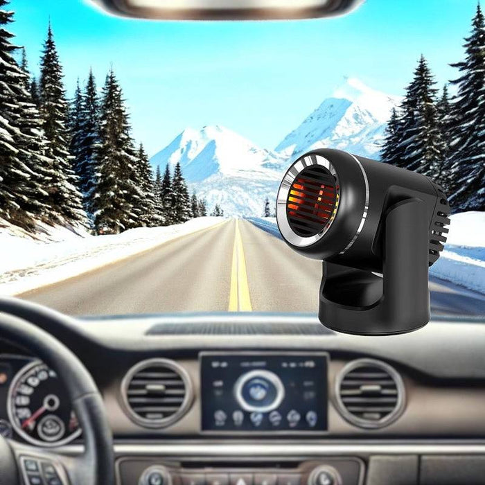 Tragbarer 12-V-Autoheizer mit 360°-Drehung und Überhitzungsschutz