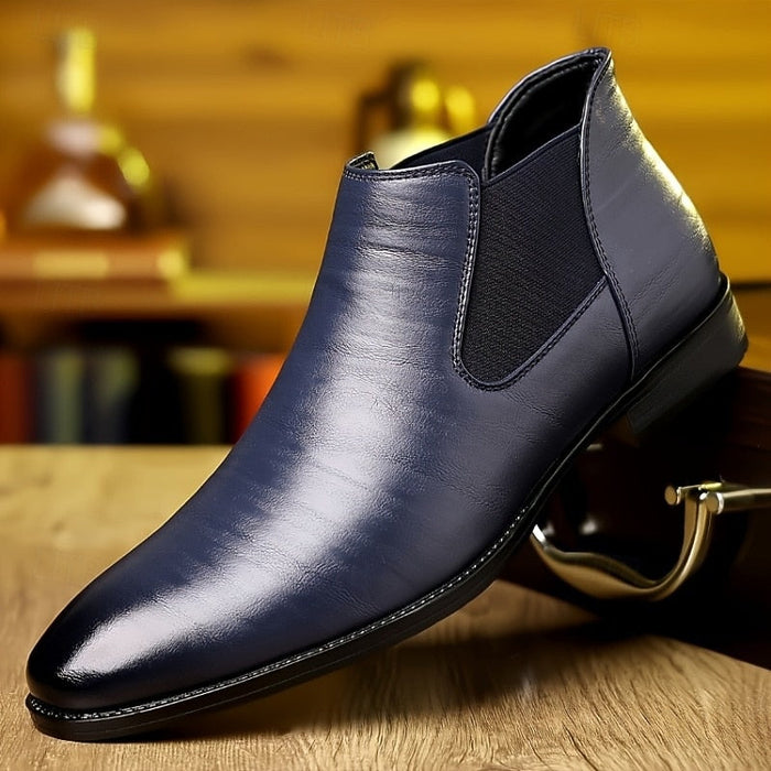 Bottines Chelsea pour homme à enfiler avec soufflet élastique
