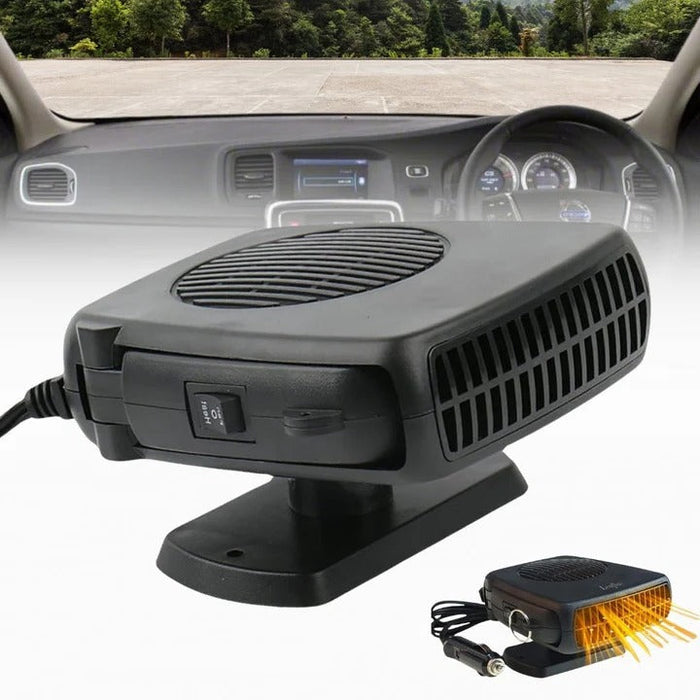 Przenośny ceramiczny ogrzewacz samochodowy i odmrażacz 12 V 150 W i 300 W