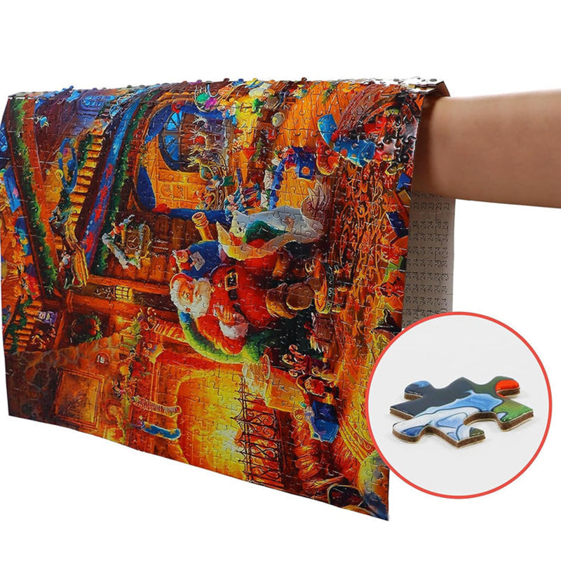 Christmas Jigsaw Puzzle Advent Calendar with 24 Daily Boxes