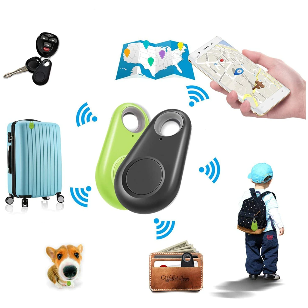 Compact GPS Tracker with Real-Time App Tracking and Safe Zones